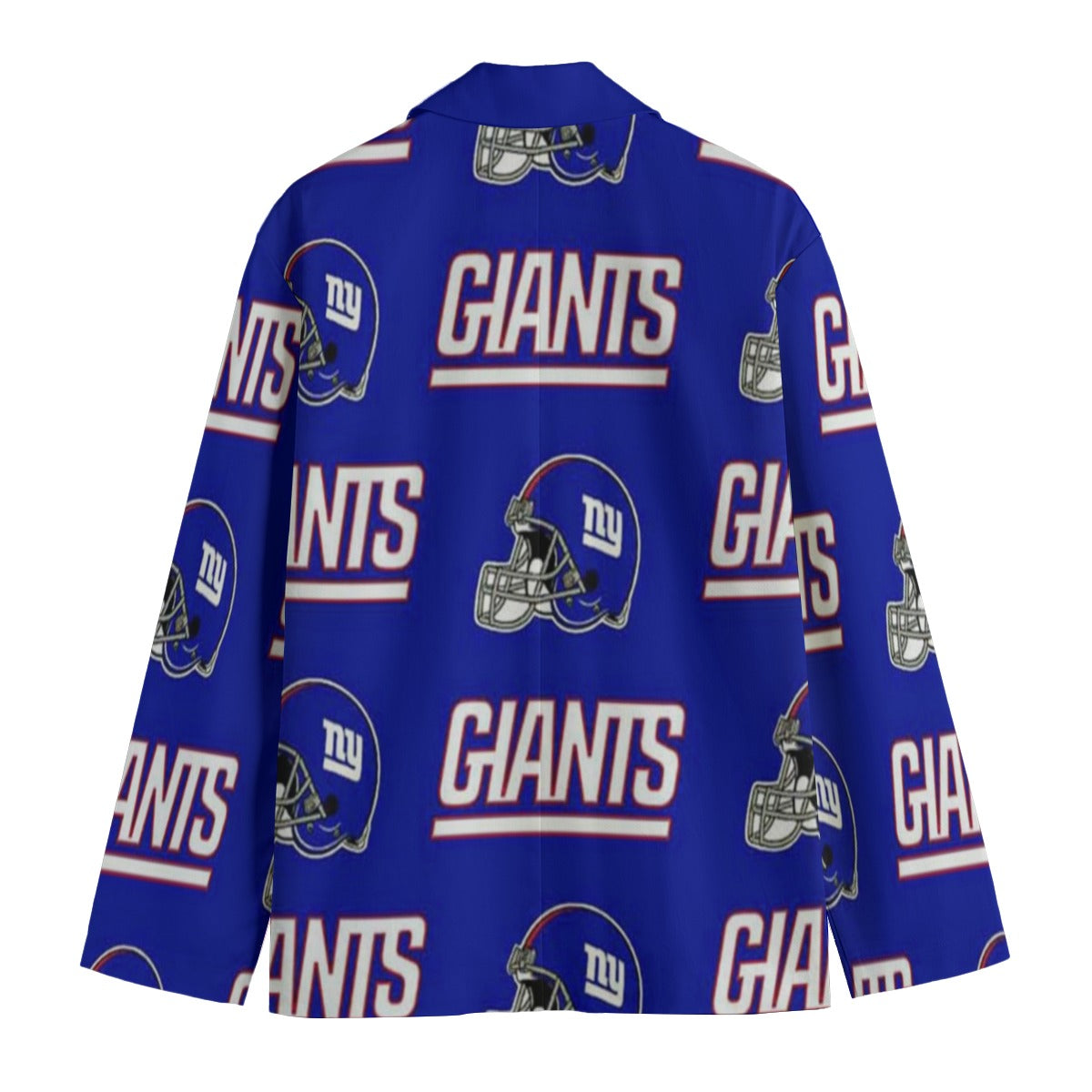 New York Giants suit Flat Lapel Collar Blazer