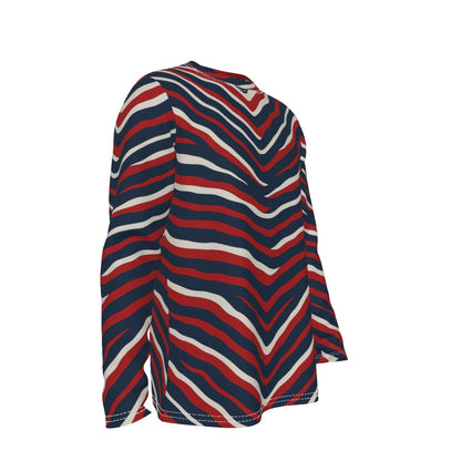 New England Football Game Day All-Over Print Long Sleeve T-Shirt