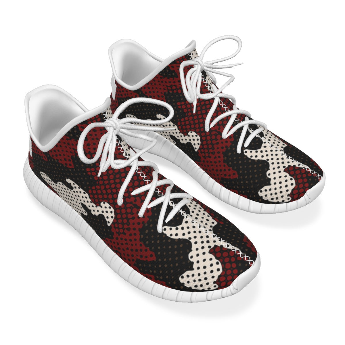 Urban Legend Nebraska Lincoln Cornhuskers Red White Black Camo Coconut Sneakers Shoes
