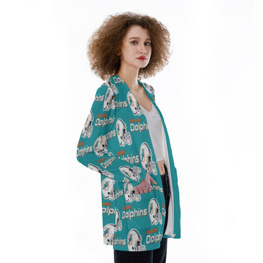 Miami Football Game Day All-Over Print Women's Cover With Pocket