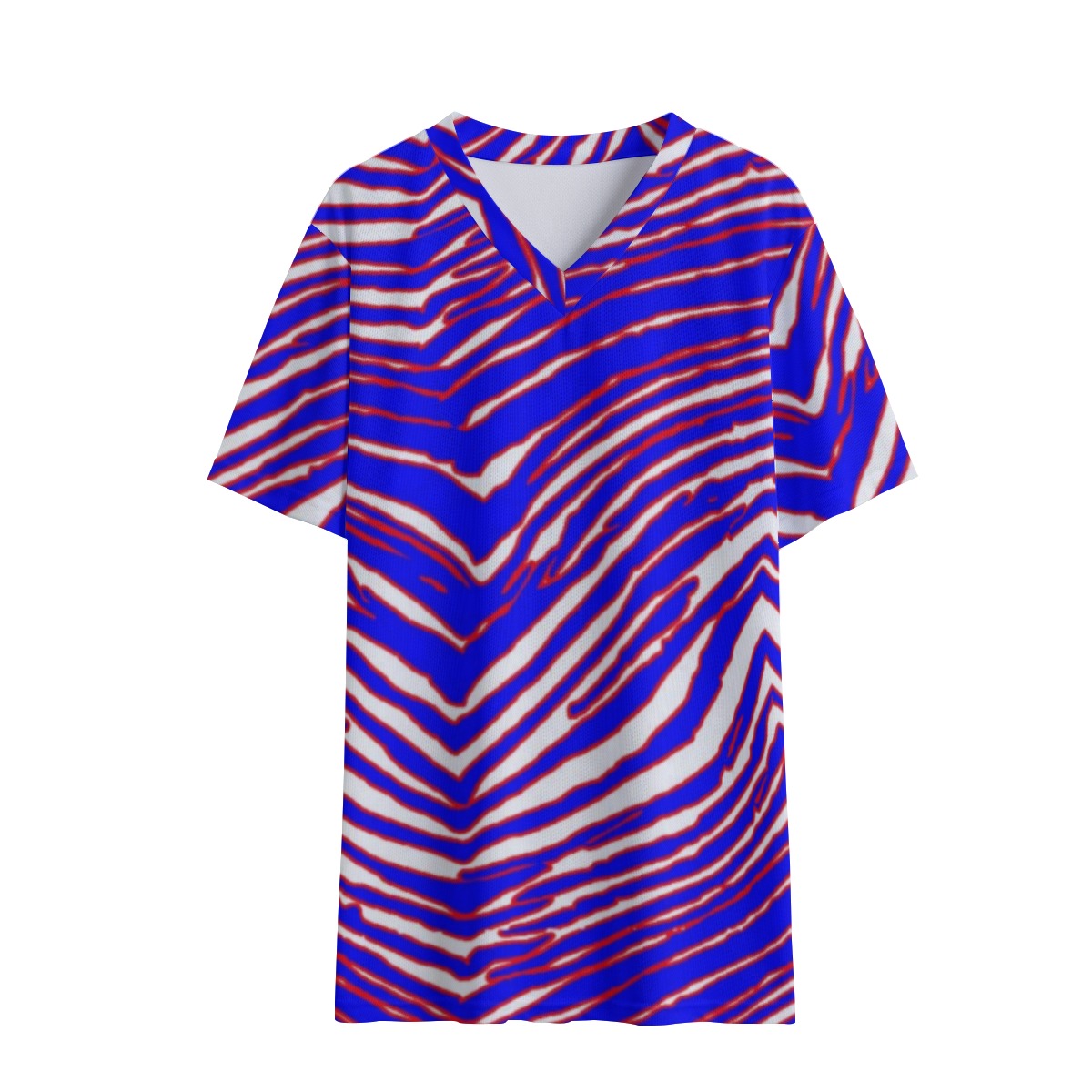 Buffalo Bills Zubaz Kid's V-neck T-shirt