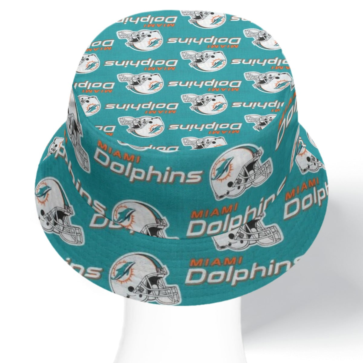 Urban Legend Miami Dolphins Double-Side Printing Bucket Hat