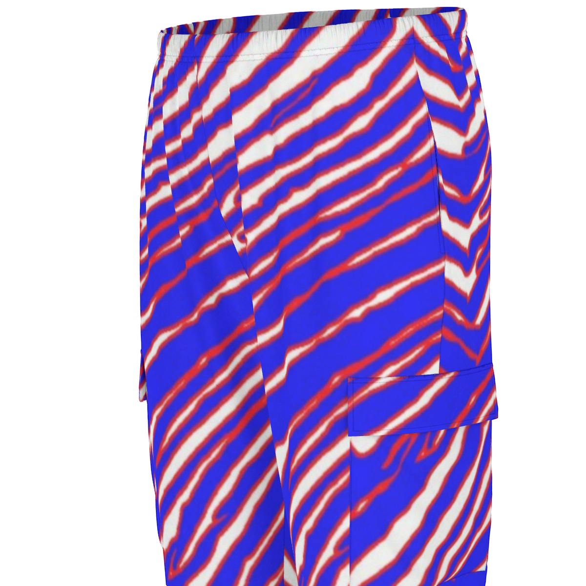 Buffalo Bills Zubaz Unisex Scrub Set With Six Pocket