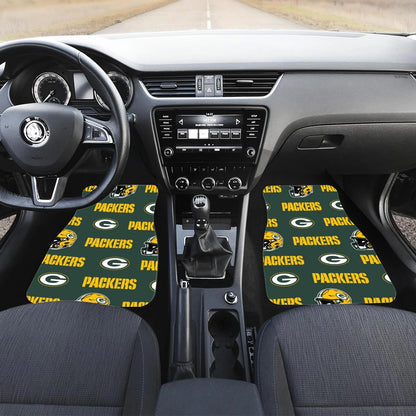 Green Bay Football Game Day Front row car mats (2pcs)