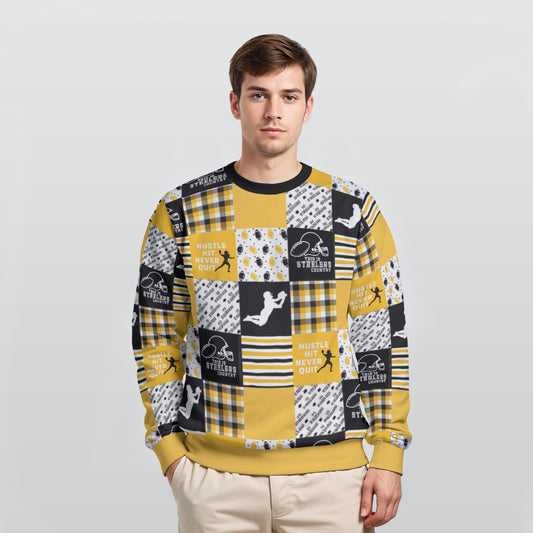 All-Over Print Men's Heavy Fleece Sweatshirt