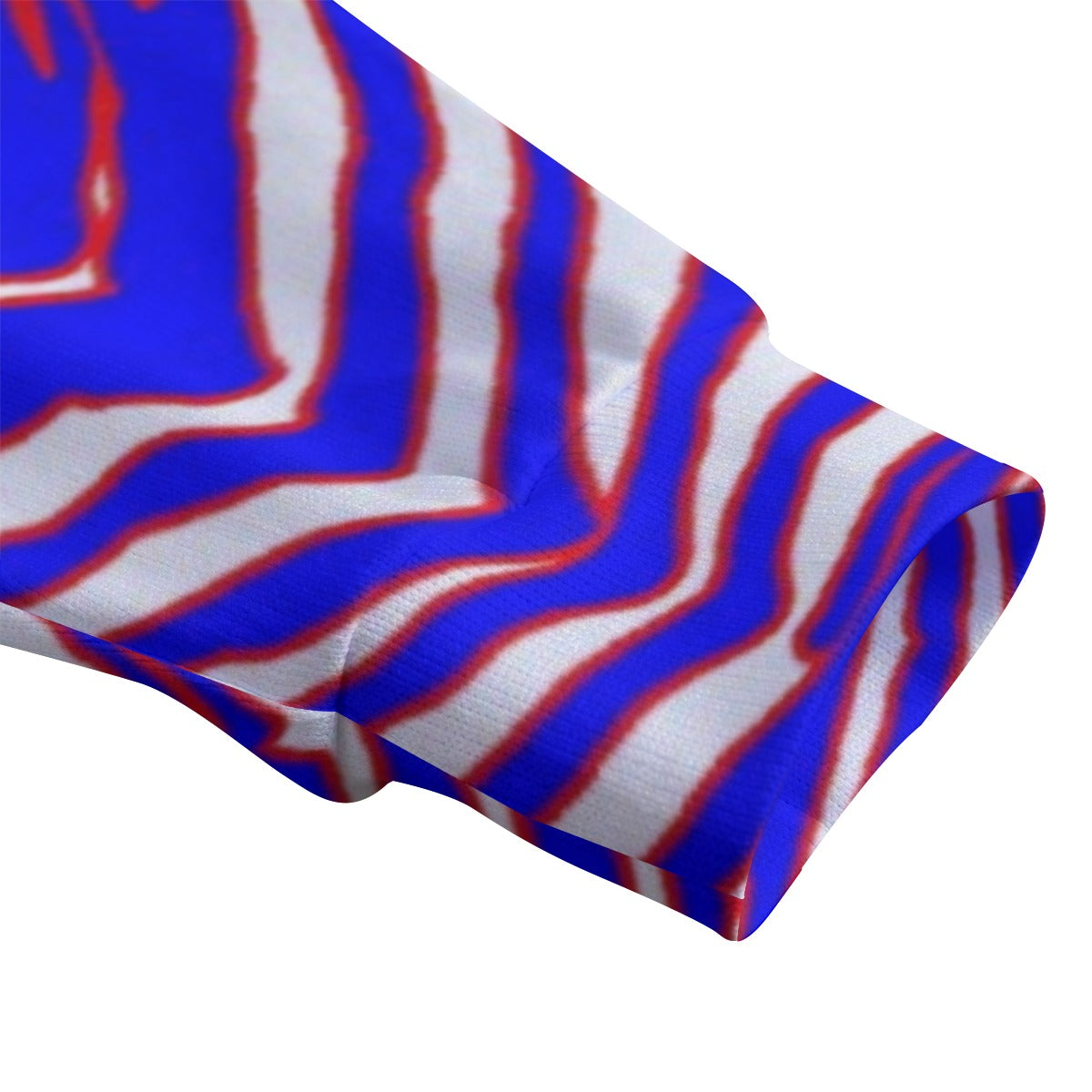 Buffalo Bills Zubaz Men's Stand-up Collar Sweater With Zipper Closure