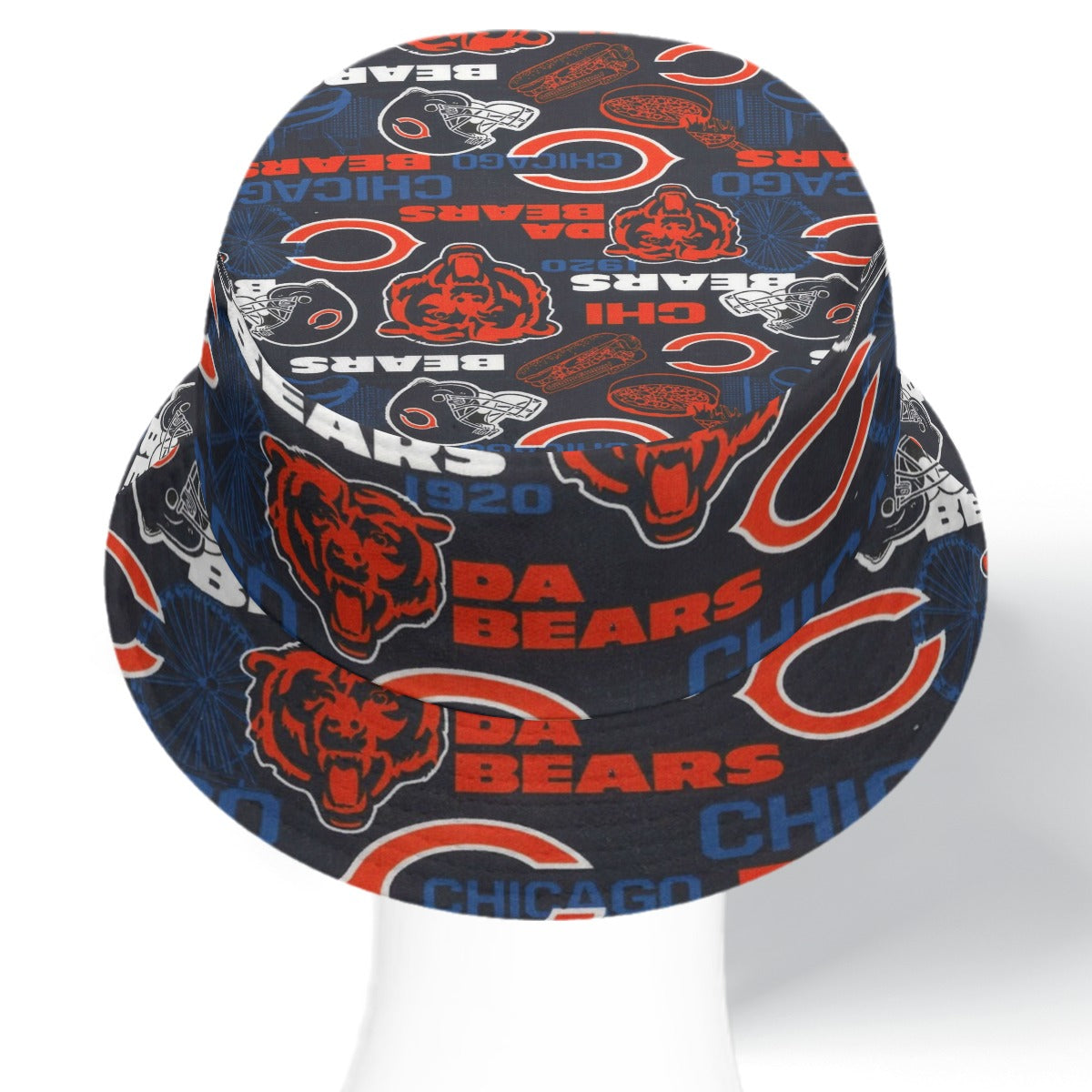 Urban Legend Chicago Bears Double-Side Printing Bucket Hat
