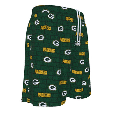 Green Bay Football Game Day All-Over Print Men's Mesh Shorts