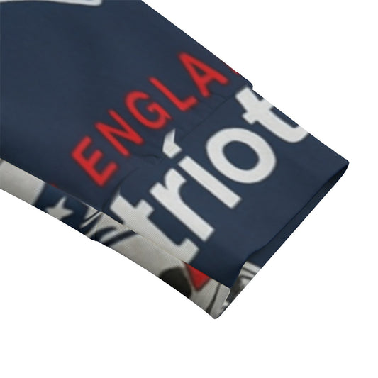 New England Football Game Day All-Over Print Men's Pullover Hoodie | Interlock