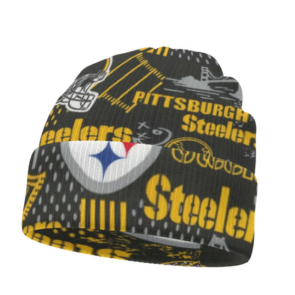 All-Over Print Knitted Hat