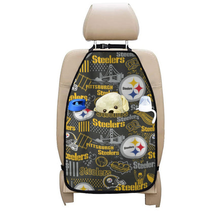 Pittsburgh Steelers Car Seat Back Storage Bag