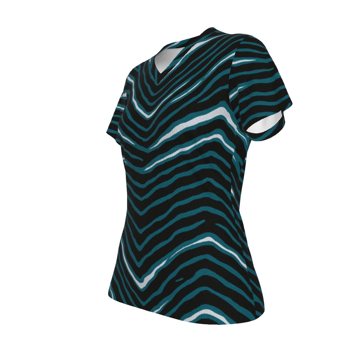 Philadelphia Football Game Day All-Over Print Women's V-neck T-shirt