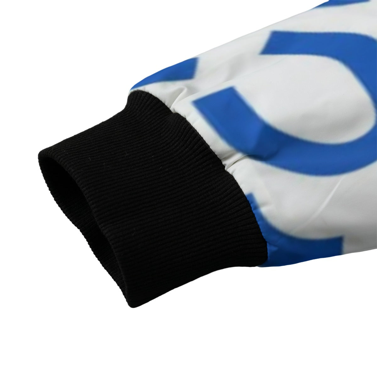 Urban Legend 90s Street Icons – Memphis Blue Seamless  Fleece Bomber Jacket