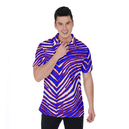 Buffalo Bills Zubaz Men's Polo Shirt