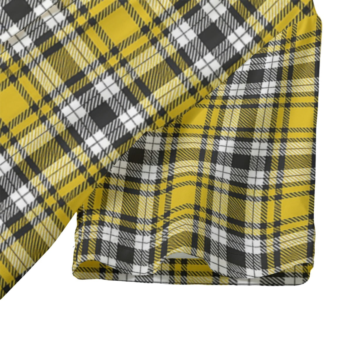 Iowa tartan plaid Hawkeyes Women's Hawaii Shirt | Rayon