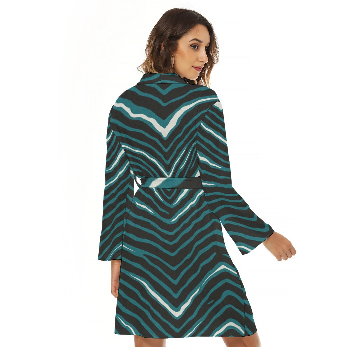 Philadelphia Football Game Day All-Over Print Women's Robe