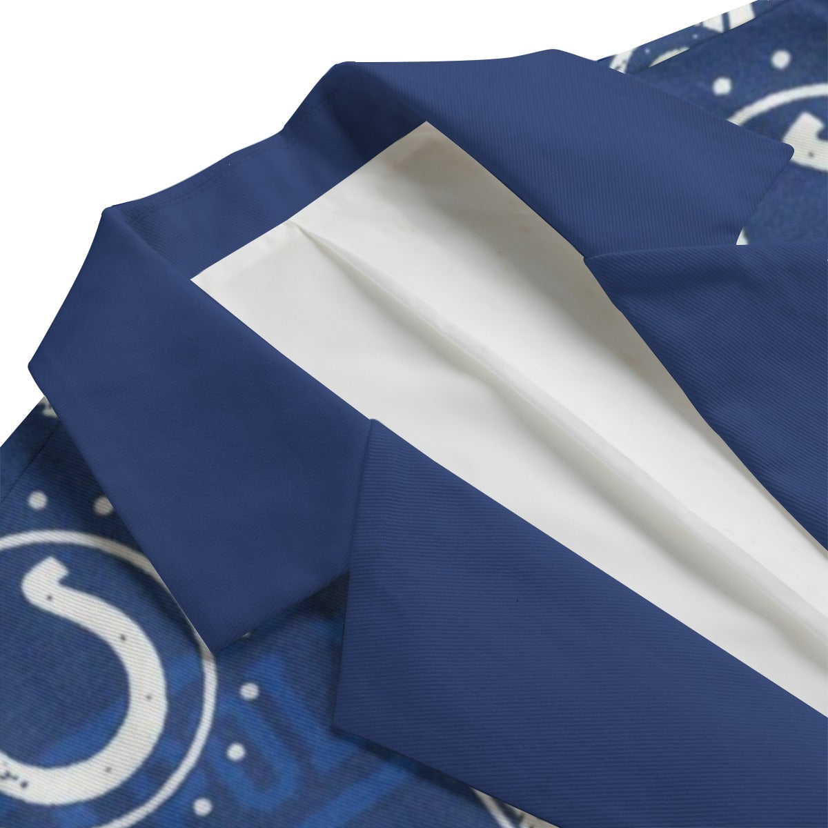 Indianapolis Colts suit Flat Lapel Collar Blazer