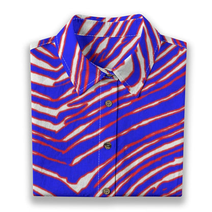 Buffalo Bills Zubaz Women's Shirt | 125GSM Cotton