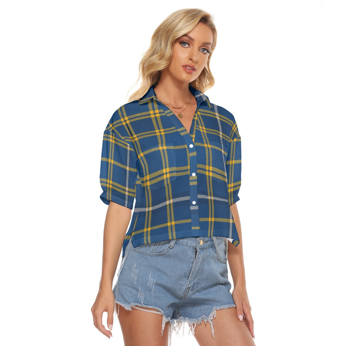 Urban Legend California Los Angeles UCLA Bruins Women's V-Neck Shirt – Iconic Blue and Gold College