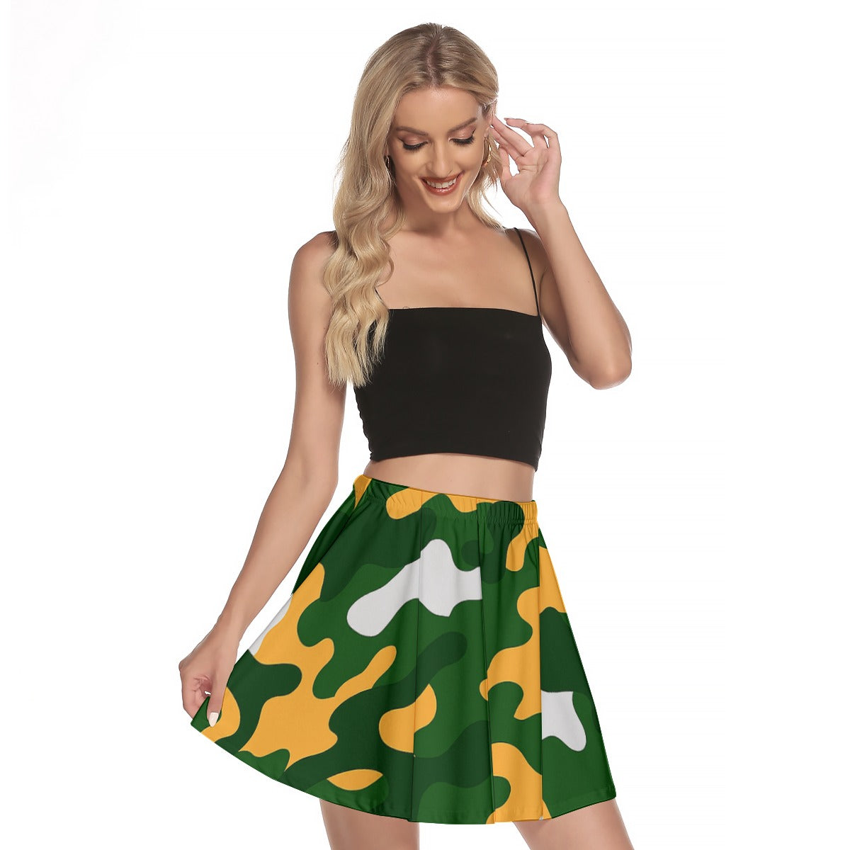 Green Bay Football Game Day All-Over Print Women's Mini Skirt