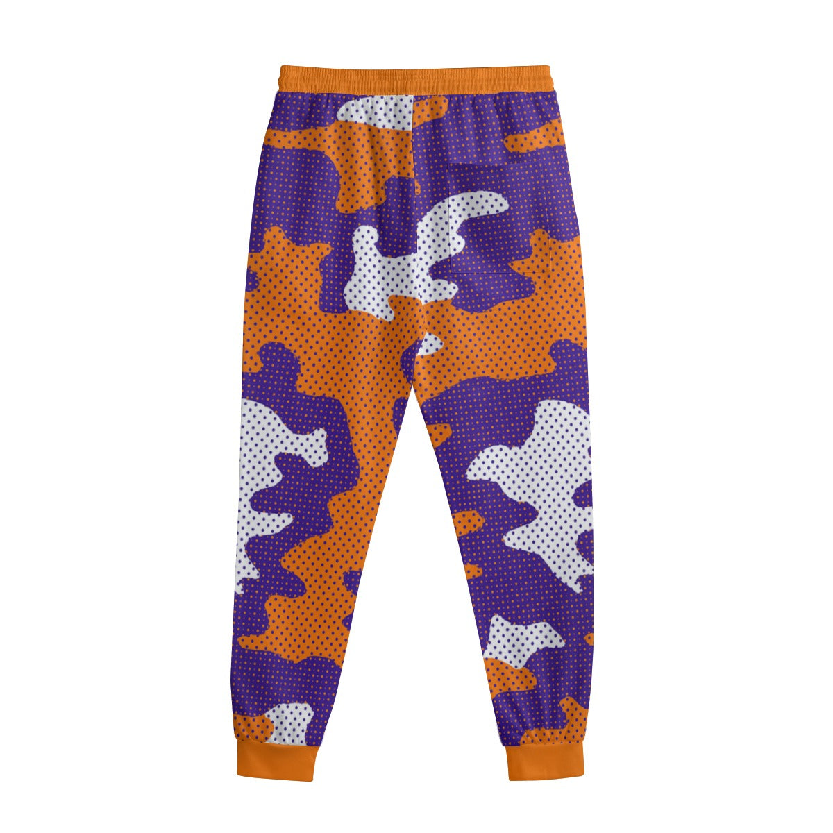 Urban Legend Clemson Orange Purple Camo Sweatpants With Waistband