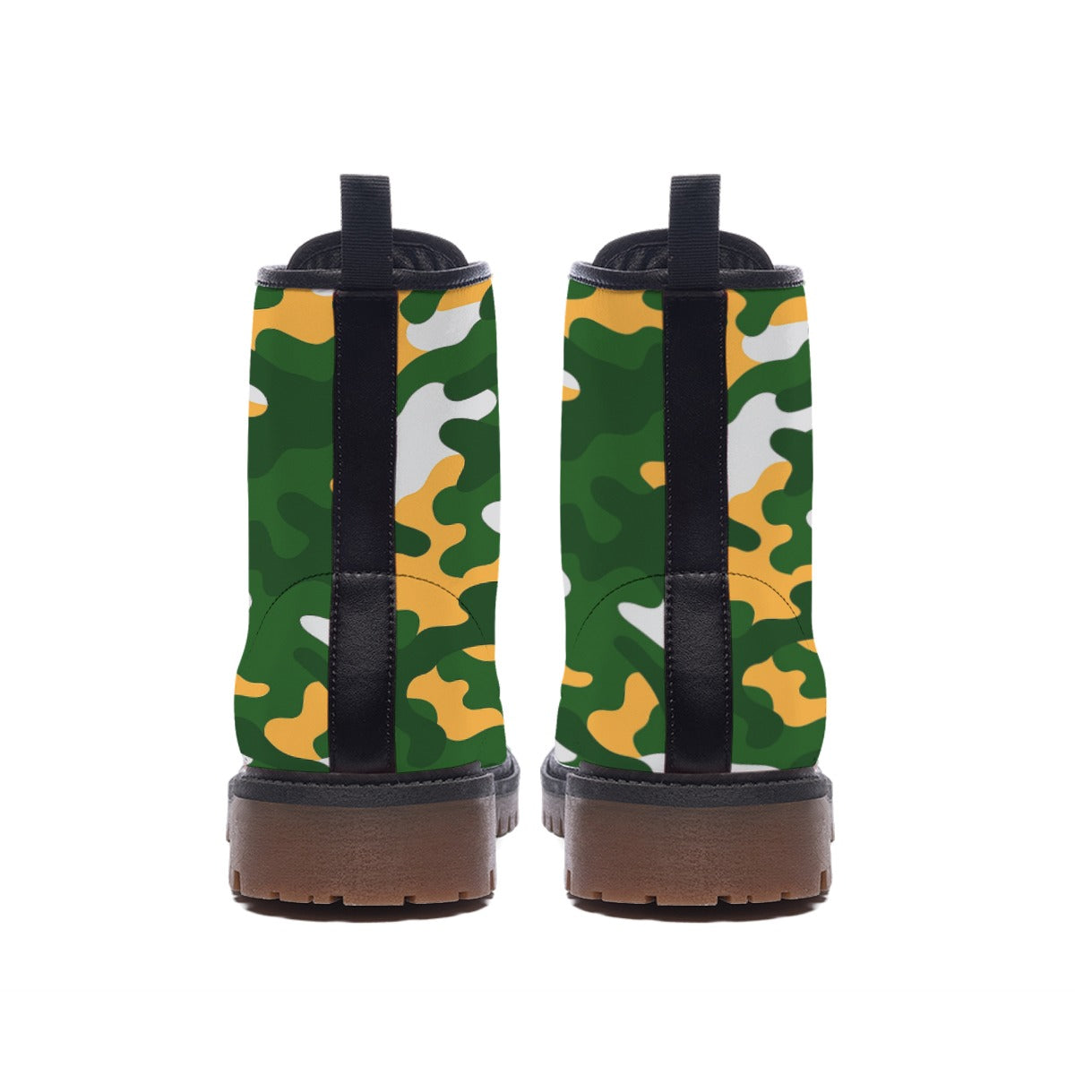 Green Bay Football Game Day All-Over Print Men's Martin Short Boots