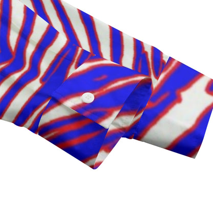 Buffalo Bills Zubaz Unisex Imitation Silk Shirt Suit