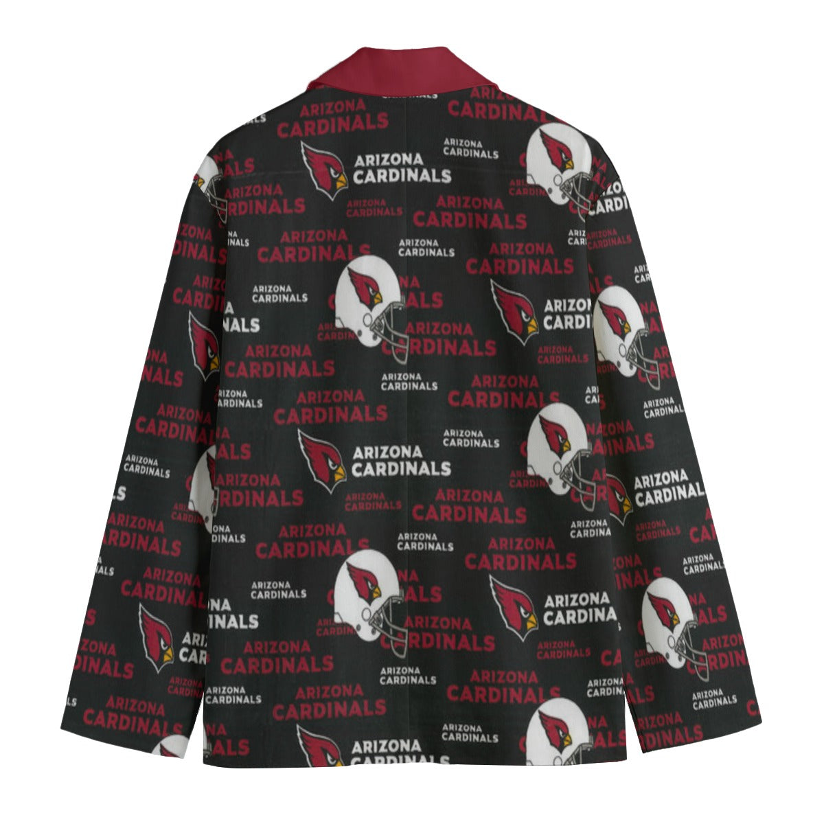 Arizona Cardinals suit Flat Lapel Collar Blazer