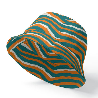 Miami Football Game Day Double-Side Printing Bucket Hat