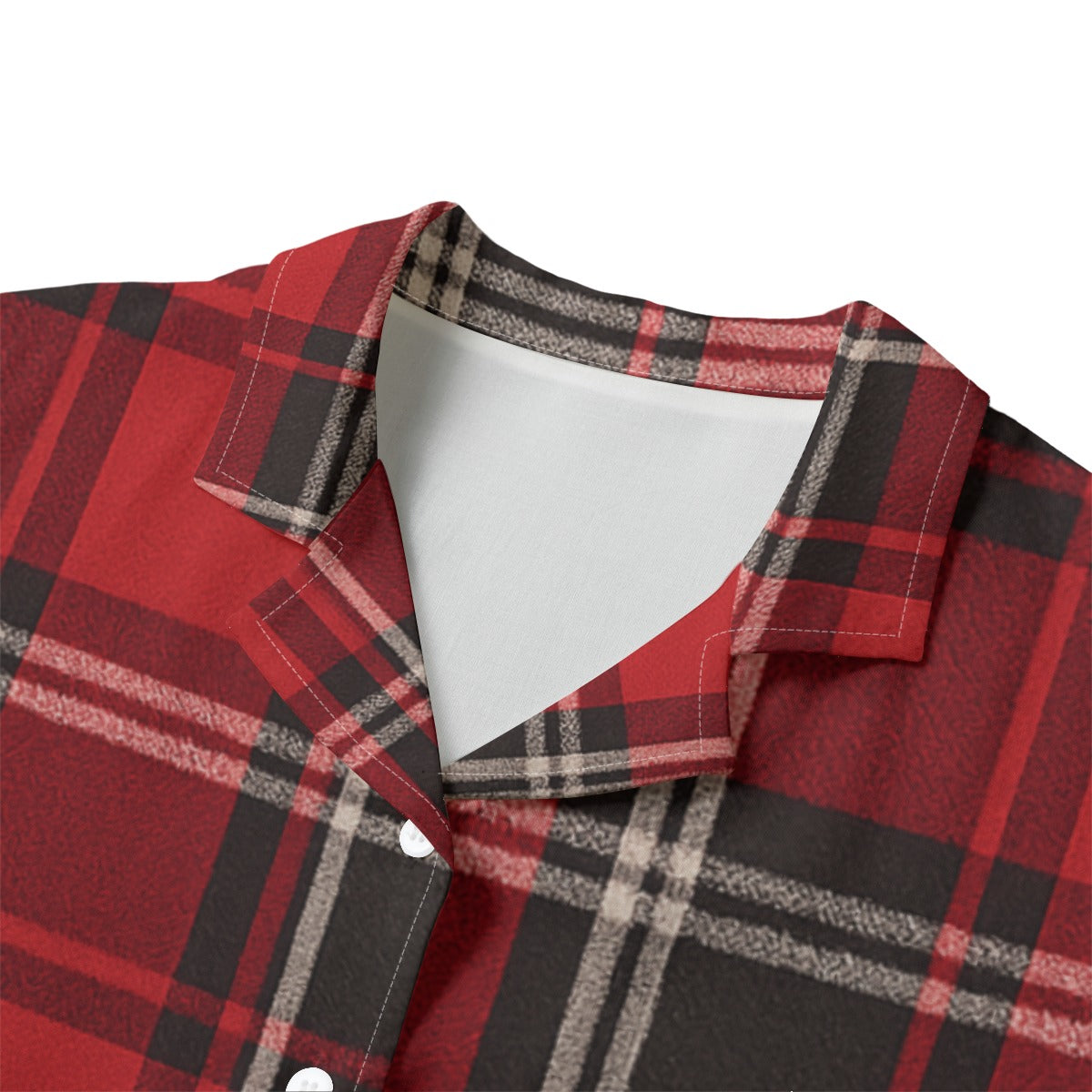 Cincinnati - Bearcats Tartan Plaid  Women's Hawaii Shirt | Rayon