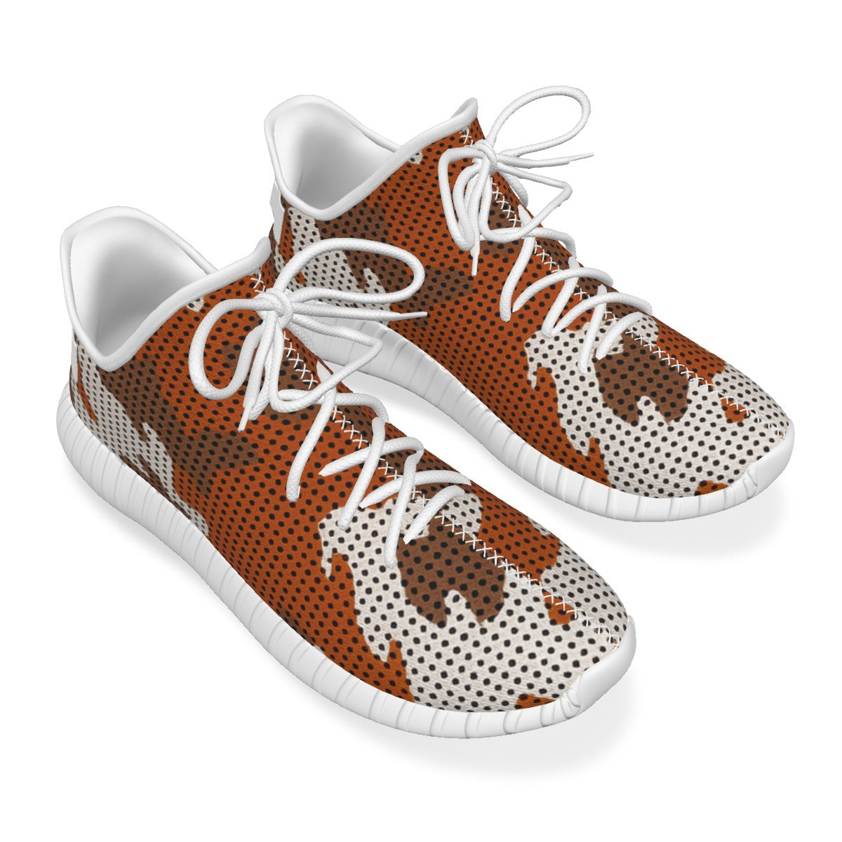 Urban Legend Texas at Austin Longhorns Burnt Orange White Gray Camo Coconut Sneakers Shoes