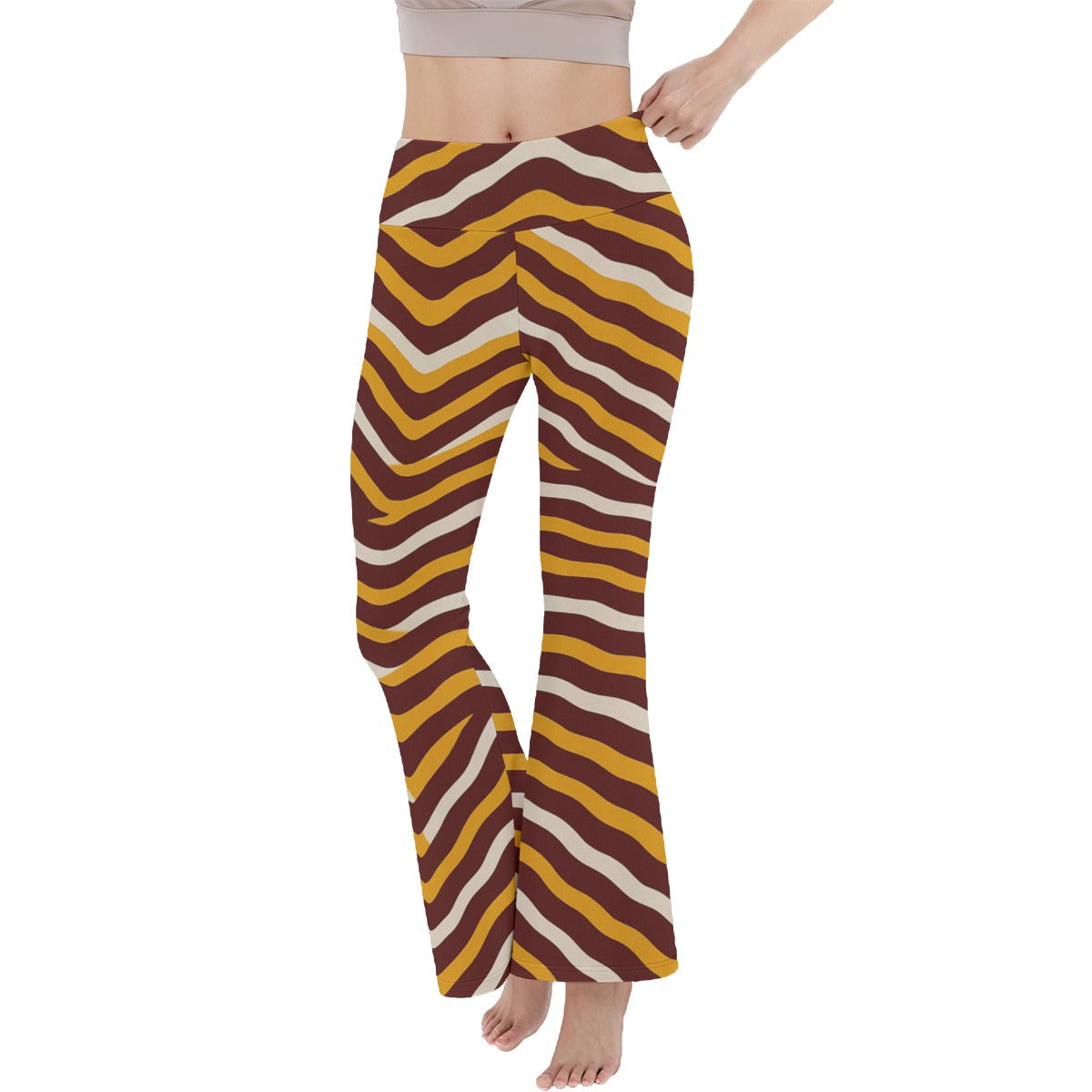 Washington Commanders Women's Reversible High-Waisted Yoga Pants