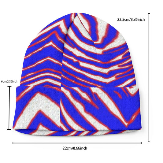 Buffalo Bills Zubaz Knitted Hat