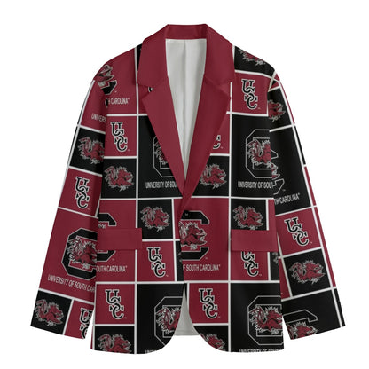 South Carolina - Gamecocks Game Day Flat Lapel Collar Blazer