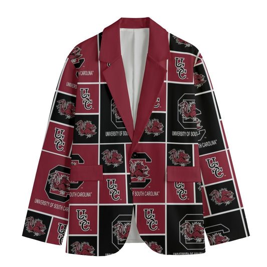 South Carolina - Gamecocks Game Day Flat Lapel Collar Blazer
