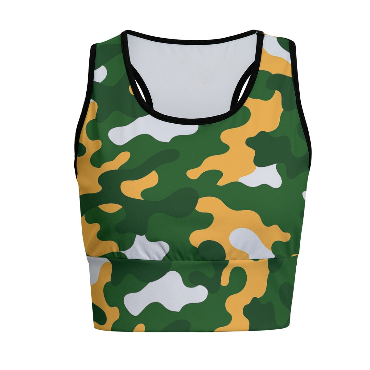 Green Bay Football Game Day All-Over Print Women's Sports Bra