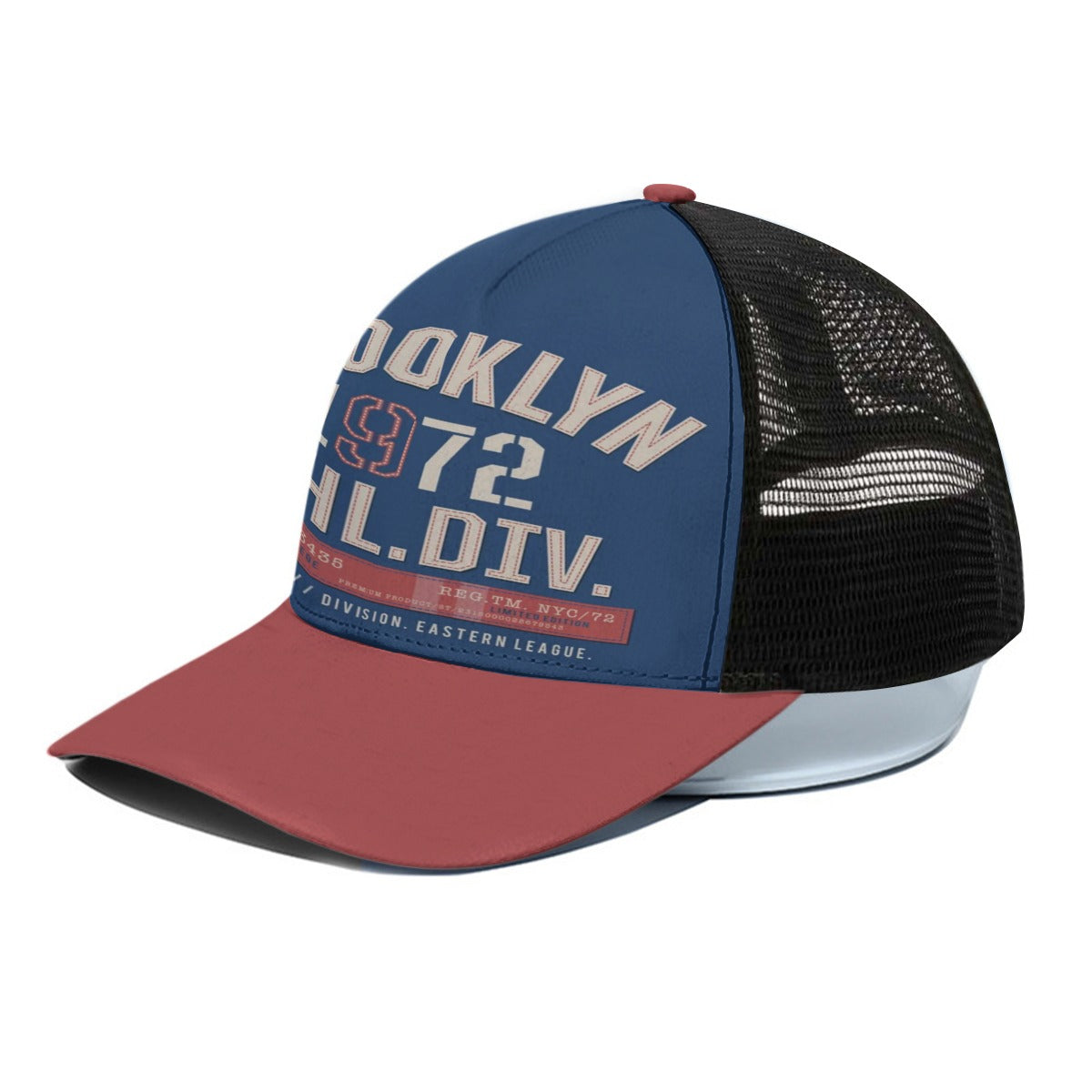 Brooklyn 1972 Athletic Division Trucker Hat – Retro Sports Style Cap