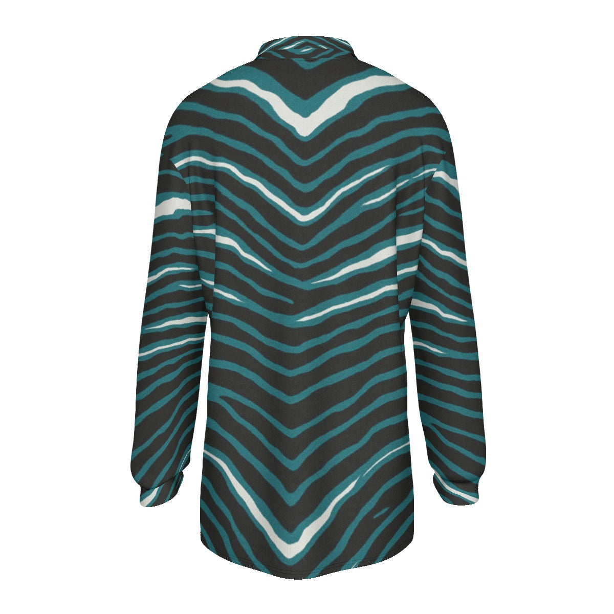 Philadelphia Football Game Day All-Over Print Men's Long Sleeve Polo Shirt