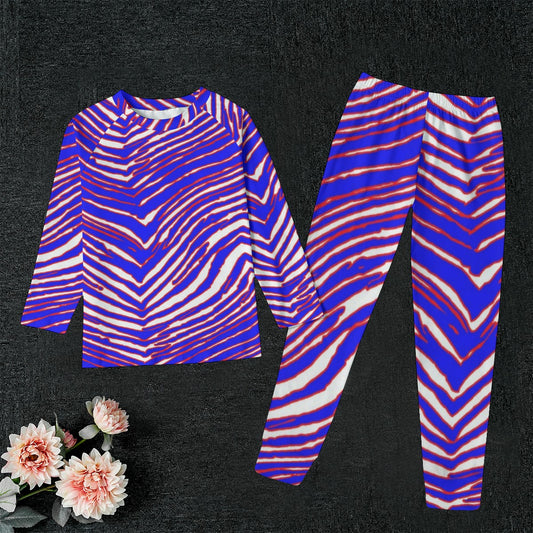 Buffalo Bills Zubaz Kid's Sleep Pajamas