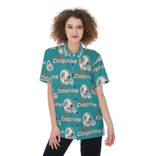 Miami Football Game Day All-over Print Women's Shirt