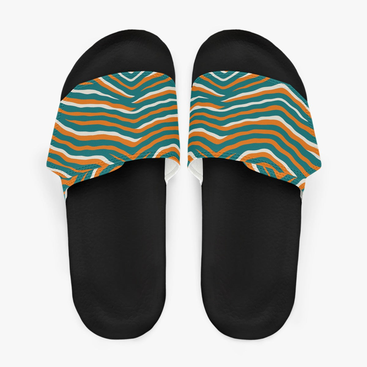 Miami Football Game Day Men's Velcro Slippers