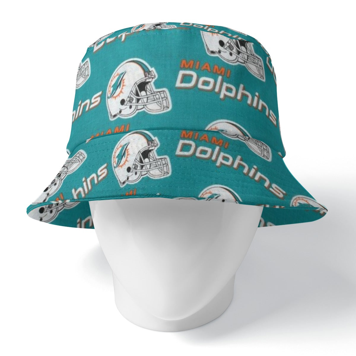 Urban Legend Miami Dolphins Double-Side Printing Bucket Hat