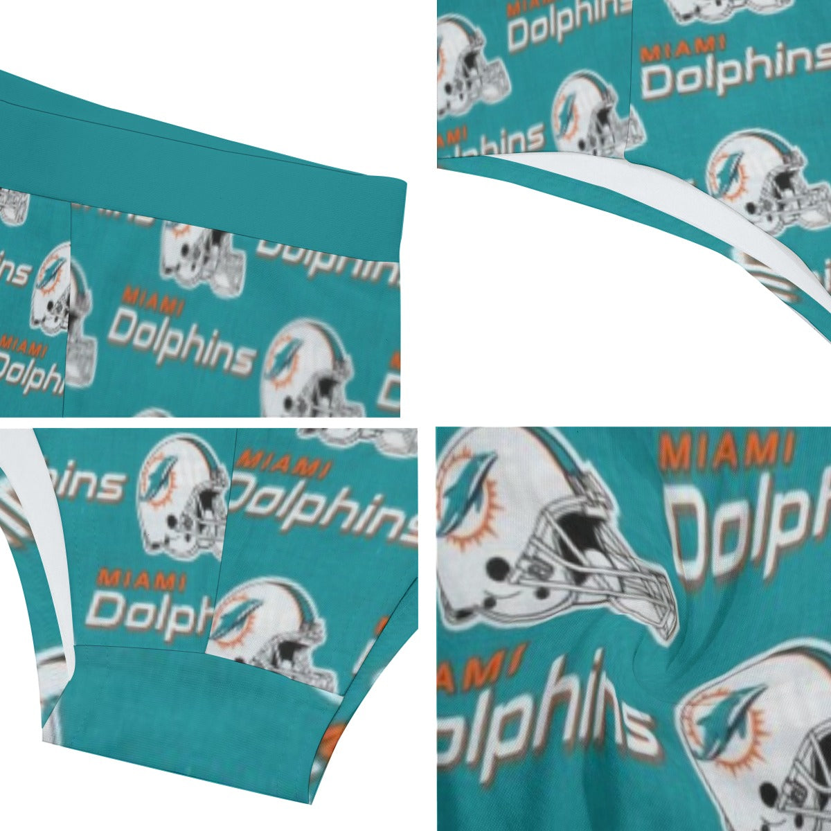 Miami Football Game Day All-Over Print Men's Triangle Low-rise Underwear