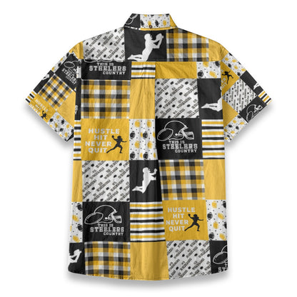 All-Over Print Men's Breathable Cotton Shirt|125GSM