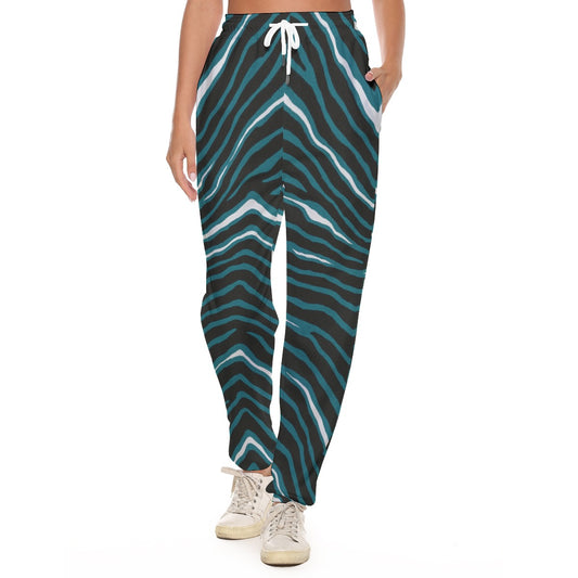 Philadelphia Football Game Day All-Over Print Women's Casual Pants