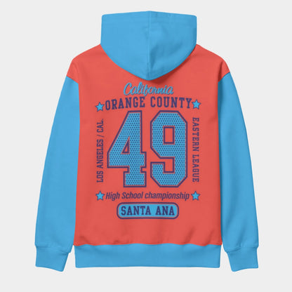 California Orange County 49 Santa Ana Unisex Hoodie – Vintage High School Championship Style
