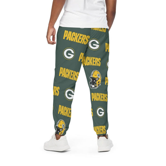 Green Bay Football Game Day All-Over Print Unisex Pants | 310GSM Cotton