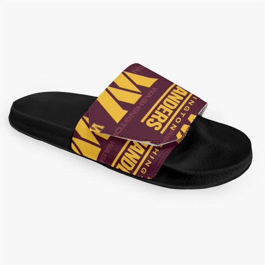 Washington Commanders Men's Velcro Slippers