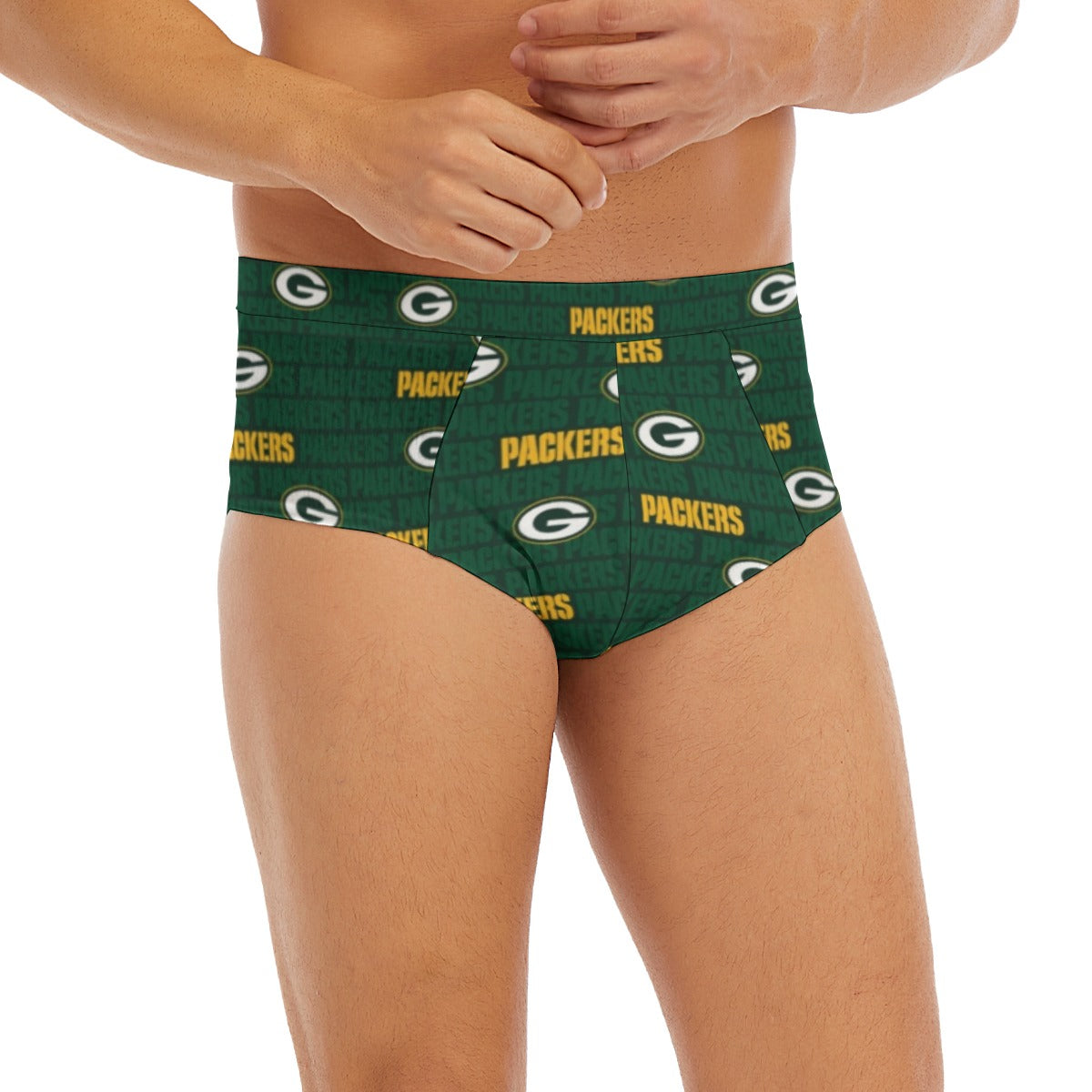 Green Bay Football Game Day All-Over Print Men's Triangle Low-rise Underwear