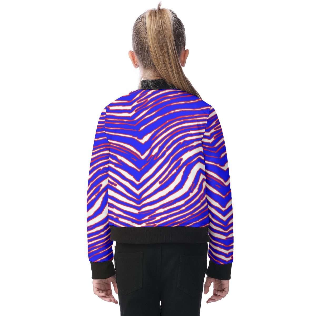 Buffalo Bills Zubaz Kid's Bomber Jacket
